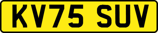 KV75SUV