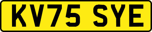KV75SYE