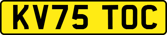 KV75TOC