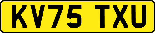 KV75TXU