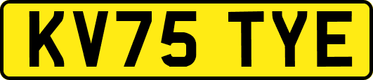 KV75TYE