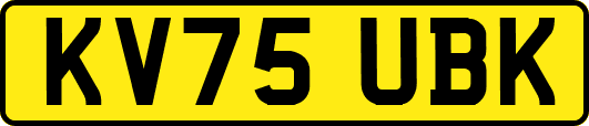 KV75UBK