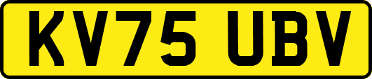 KV75UBV