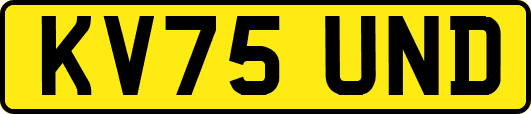 KV75UND