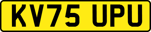 KV75UPU
