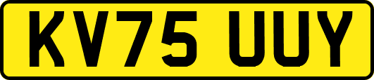 KV75UUY