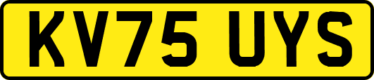 KV75UYS
