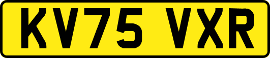 KV75VXR