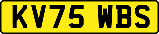 KV75WBS