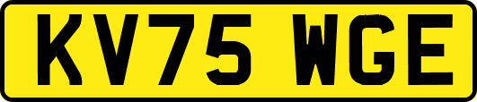 KV75WGE