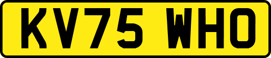 KV75WHO