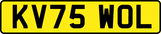KV75WOL