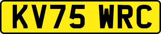 KV75WRC