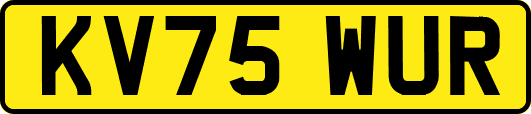 KV75WUR
