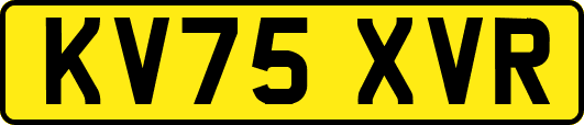 KV75XVR