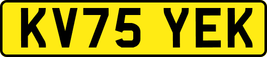 KV75YEK