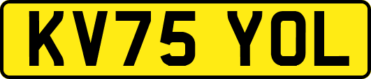 KV75YOL