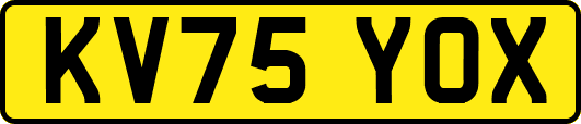 KV75YOX