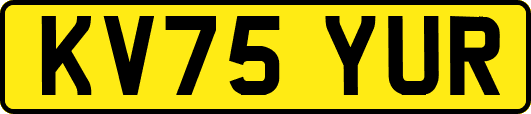 KV75YUR