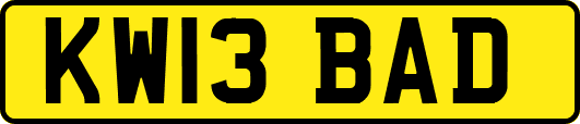 KW13BAD