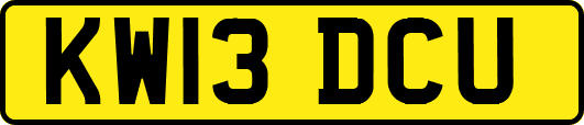 KW13DCU