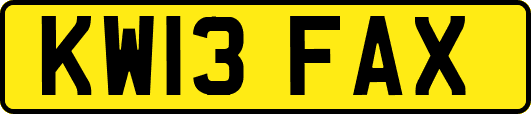 KW13FAX