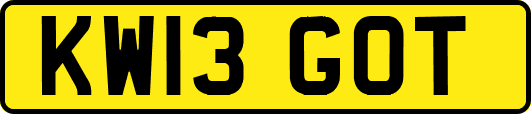 KW13GOT