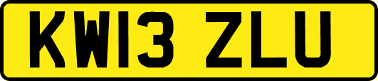 KW13ZLU