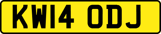 KW14ODJ