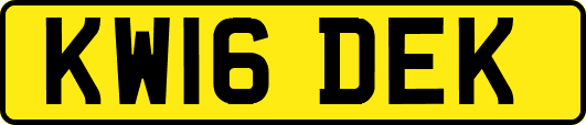 KW16DEK