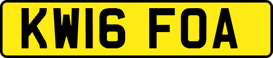 KW16FOA
