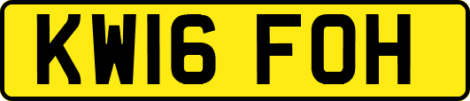 KW16FOH