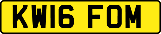 KW16FOM