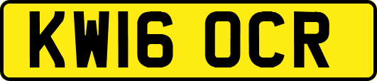 KW16OCR