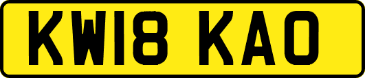 KW18KAO