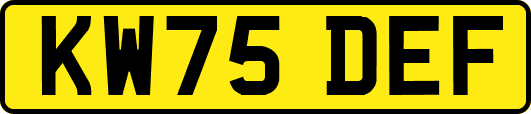 KW75DEF