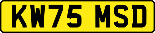 KW75MSD