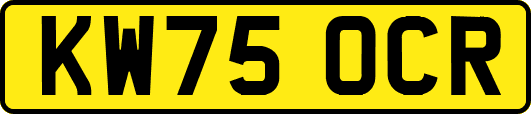 KW75OCR