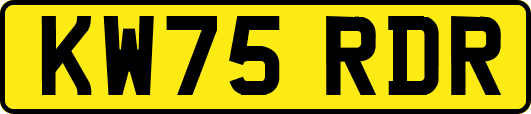 KW75RDR