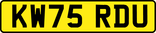 KW75RDU
