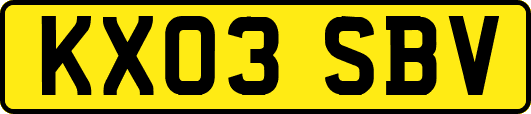 KX03SBV