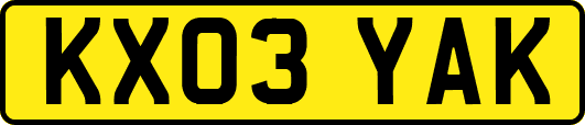 KX03YAK