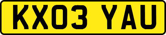 KX03YAU