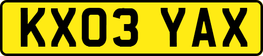 KX03YAX