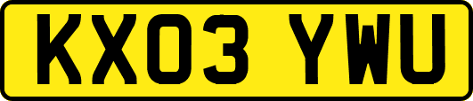 KX03YWU