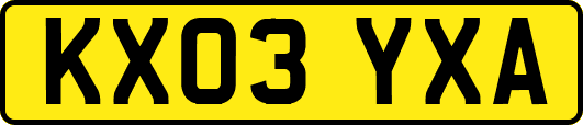 KX03YXA