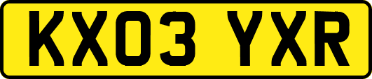 KX03YXR