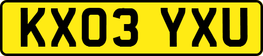 KX03YXU