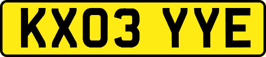 KX03YYE