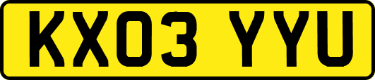 KX03YYU